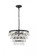 Kora 5 light Black Pendant (758|LD5016D17BK)
