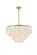 Selene 6 light Brass Pendant (758|LD5050D24BR)