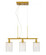 Taylor 3 light Brass Pendant (758|LD7501BR)