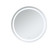 Helios 42 Inch Hardwired LED Mirror with Touch Sensor and Color Changing Temperature (758|MRE24242)