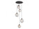 Sonoma Ave. Collection 5 Light Pendant Cluster (4450|HF8145-DBZ-CL)