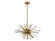 Palisades Ave. Collection Hanging Chandelier (4450|HF8201-AB)