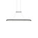Eerie 47-in Black LED Pendant (461|PD19347-BK)