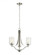 Elmwood Park traditional 3-light LED indoor dimmable ceiling chandelier pendant light in brushed nic (38|3137303EN3-962)