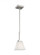 Ellis Harper transitional 1-light indoor dimmable ceiling hanging single pendant light in brushed ni (38|6113701EN3-962)