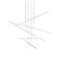 Vega Minor 5 Head Brushed Nickel LED Multi Pendant (461|MP18205-BN)