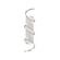 Synergy 30-in Antique Silver Dimmable LED Wall Sconce (461|WS93730-AS)