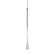 Taper 24-in Chrome Dimmable LED Pendant (461|PD15824-CH)