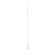 Taper 24-in White LED Pendant (461|PD15824-WH)