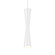 Robson 12-in White Dimmable LED Pendant (461|PD42502-WH)