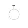 Cirque 36-in Black LED Pendant (461|PD82536-BK)