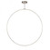 Cirque 72-in Brushed Nickel LED Pendant (461|PD82572-BN)