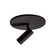 Downey 1-in Black Dimmable LED Semi Flush Mount (461|SF15001-BK)