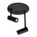 Downey 1-in Black 2 Head Dimmable LED Semi Flush Mount (461|SF15002-BK)