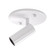 Downey 2-in White Dimmable LED Semi Flush Mount (461|SF15101-WH)