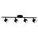 Lyra 30-in Black 4 Head Dimmable LED Track Lights (461|TR10031-BK)