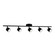 Lyra 36-in Black 5 Head Dimmable LED Track Lights (461|TR10036-BK)