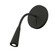 Eton 5-in Black Dimmable LED Wall Sconce (461|WS18901-BK)