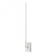 Pandora 25-in White LED Wall Sconce (461|WS25125-WH)