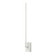 Pandora 25-in White LED Wall Sconce (461|WS25125-WH)