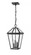 3 Light Outdoor Chain Mount Ceiling Fixture (276|579CHB-BK)