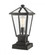 1 Light Outdoor Pier Mounted Fixture (276|579PHMS-SQPM-BK)