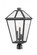 3 Light Outdoor Post Mount Fixture (276|579PHXLR-BK)