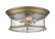 3 Light Flush Mount (276|727F16-HBR)