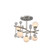 Mercer 5 Light Semi Flush (133|508640PN)