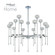 Mae 10+5 LT 2 Tier Chandelier (133|511675CH)