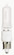 150 Watt; Halogen; T4 1/2; Frosted; 2000 Average rated hours; 2430 Lumens; Mini Candelabra base; 120 (27|S1917)