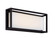 FRAMED 20IN OUTDOOR SCONCE 3000K (3612|WS-W73620-BK)
