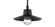 SUSPENSE 11IN OUTDOOR SCONCE 3000K (3612|WS-W1911-BK)