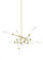 Linger 12-Light Abstract Chandelier (7355|700LNG12ANB-LED930)