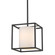 Golden Lighting Manhattan 1-light Pendant in Matte Black (36|2243-M1L BLK-MWS)
