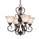 Wry Lighting Homestead 4-light Chandelier in Rubbed Bronze (36|8606-GM4 RBZ-TEA)