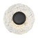 Riverbed -LED Flush - with Woven Glass - Matte Black Finish (81|62/1494)