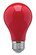 8 Watt A19 LED; Ceramic Red; Medium base; 360 deg. Beam Angle; 120 Volt (27|S14984)