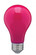 8 Watt A19 LED; Ceramic Pink; Medium base; 360 deg. Beam Angle; 120 Volt (27|S14989)