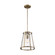 Bruge - 1 Light Pendant - with Clear Glass - Burnished Brass Finish (81|60/6697)