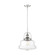 Basel - 1 Light Pendant - with Clear Glass - Polished Nickel Finish (81|60/6758)