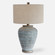 Uttermost Pelia Light Aqua Table Lamp (85|26228-1)
