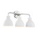 Sloan - 3 Light Vanity- Polished Nickel and Matte White Finish (81|60/6783)