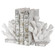 Uttermost Charbel White Bookends Set/2 (85|17549)