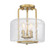 Avalon 3-Light Ceiling Light in Warm Brass (128|6-7790-3-322)