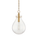 1 LIGHT MEDIUM PENDANT (57|BKO102-AGB)