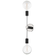Astrid Wall Sconce (6939|H178102-PN/BK)
