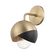 Emma Wall Sconce (6939|H168101-AGB/BK)