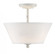 Newport Collection - 2 Light - Semi-Flush - 13.5''W - 12.25''H - Coastal Weathered White (21|94311-CWW)