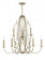 Hutton Collection - 9 Light - Chandelier - 32''W - 30.75''H - Sterling Gold Finish (21|94489-SG)